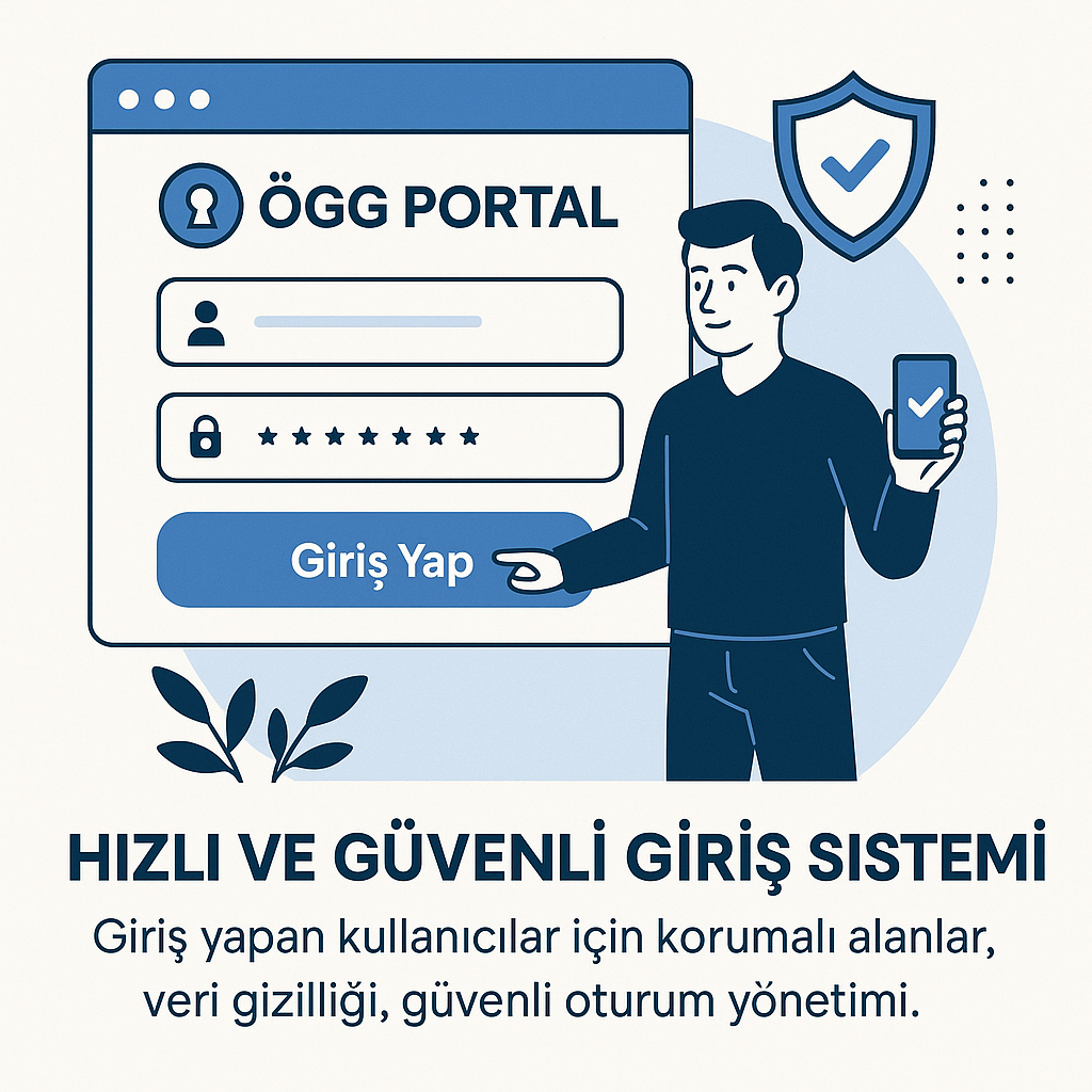 Hızlı ve güvenli giriş sistemi