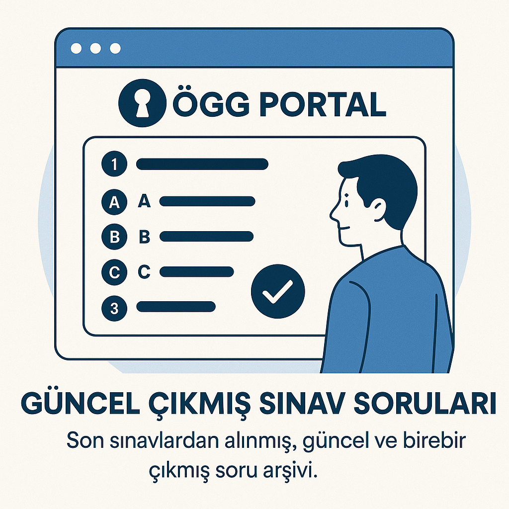 Güncel çıkmış sınav soruları